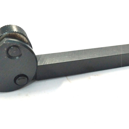 Pivot Head Knurling Tool Medium Diamond Metric Pitches Pattern 1/2" Sq. Shank