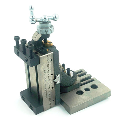 Mini Vertical Milling Slide with Base Plate- Direct Mounting on 7 x 14 Mini Lathe Machine