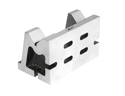 Graded Caste Iron Vee Angle Plates-stress Relieved Slotted