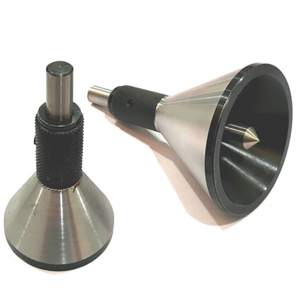 Engineer Machinist Bell Punch Hand DIY Tool for Center Finding on a Round Bar Machine Tools