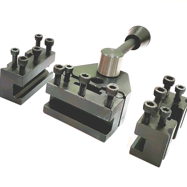 Swiss Type Quick Change Tool post Compatible to fit Myford & similar Mini Lathes