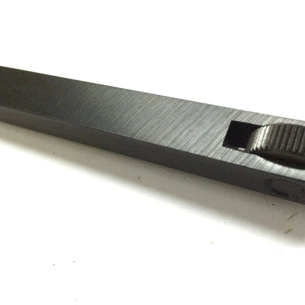 Single Wheel Straight Linear Pattern Knurling Tool