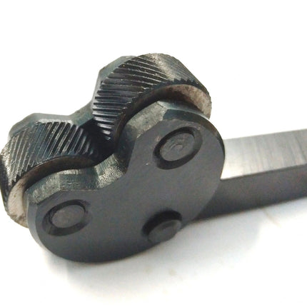 Pivot Head Knurling Tool Medium Diamond Metric Pitches Pattern 1/2" Sq. Shank