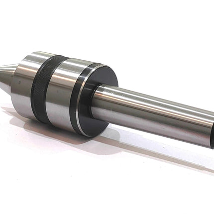 Double Bearing Lathe Pipe Cum Revolving Center for Metalworking (Long Tip)