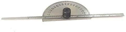Buyohlic Stainless Steel Protractor 0-180 degrees Machine Tools