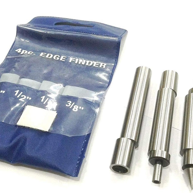 Tool Steel Quality 4 Pieces Edge Finder Set Includes EF-130, 132, 133, 134