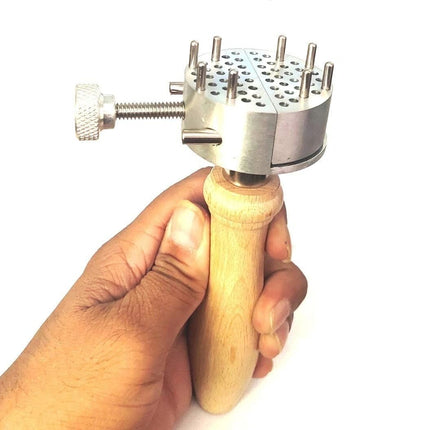 Universal Peg Clamp Work Holder Vice Vise Tool With 8 Pins Machine Tools