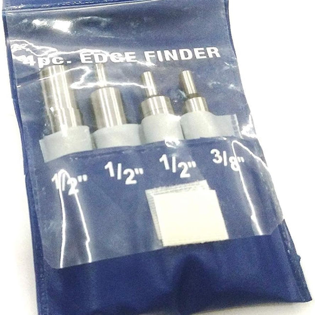 Tool Steel Quality 4 Pieces Edge Finder Set Includes EF-130, 132, 133, 134