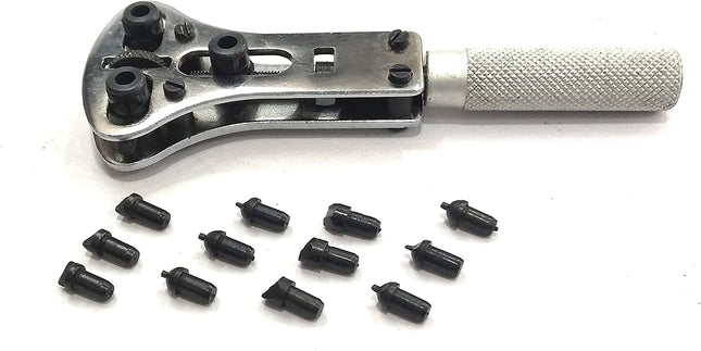 Watch Case Opener- Jaxa Style Includes 4 Sets Of Interchangeable Pins