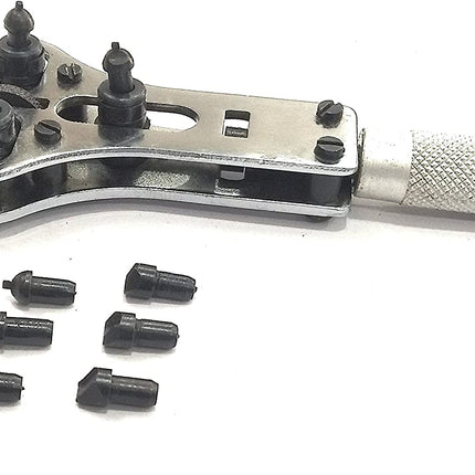 Watch Case Opener- Jaxa Style Includes 4 Sets Of Interchangeable Pins