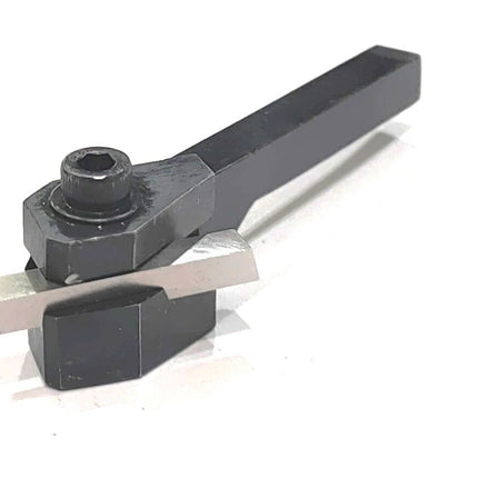 Lathe Turning Tool Holder With High Speed Steel Tool Bits with Plastic Box