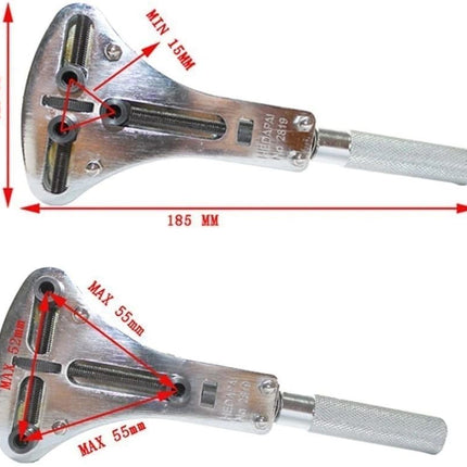 Watch Case Opener- Jaxa Style Includes 4 Sets Of Interchangeable Pins
