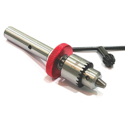 Buyohlic Micro Fine Drill Adaptor Miniature Quill 1/2" Shank-JT0 Taper to mount Drill Chuck