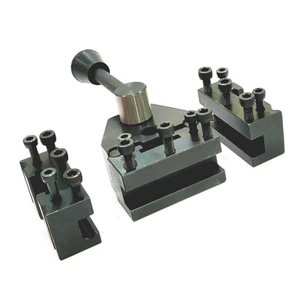 Swiss Type Quick Change Tool post Compatible to fit Myford & similar Mini Lathes