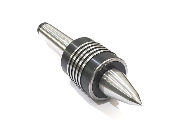 Precision MT4 Triple Bearing Lathe Revolving Center For Metalworking-Under 5 Microns Runout