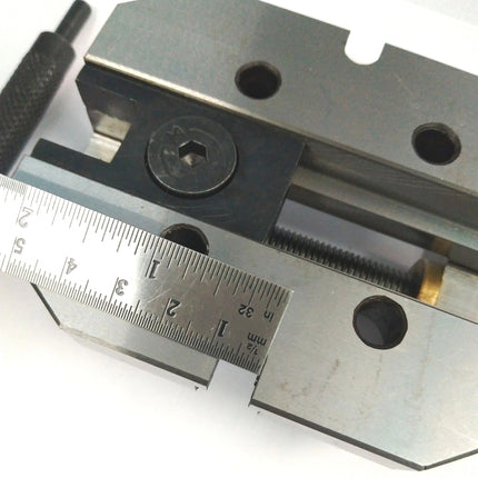 Precision 2-3/8" Inches (60 mm) Jaw Width  Grinding Steel Vice -Hardened & Ground Finish