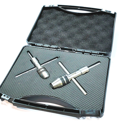 spindle tap wrench set (1/16" to 1/4" (m1.5 to m6) & 1/4" to 1/2" (m6 to m12)
