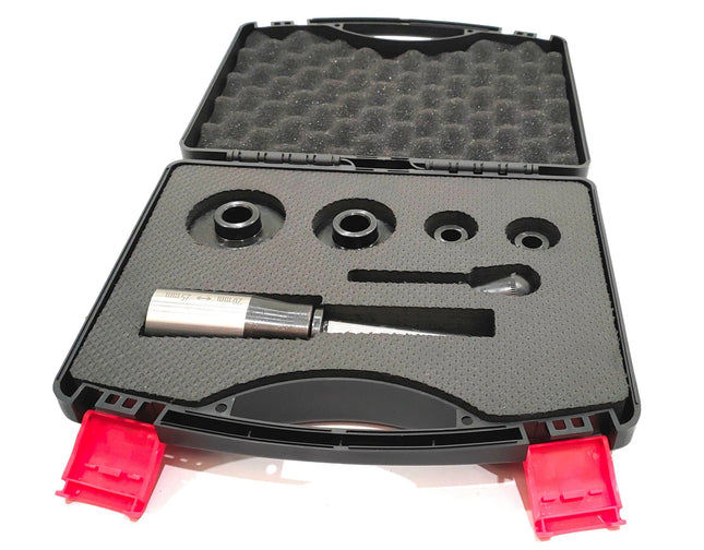 Tailstock Metric die Holder for Threading Operation on Lathe in Plastic Suitcase
