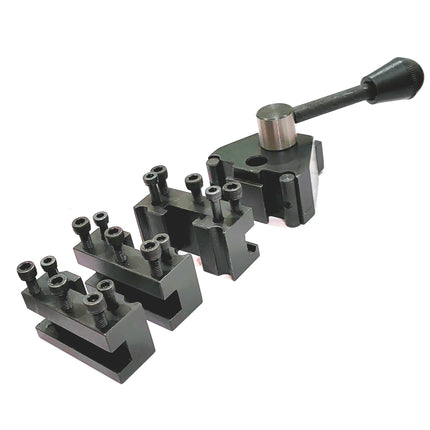 Swiss Type Quick Change Tool post Compatible to fit Myford & similar Mini Lathes