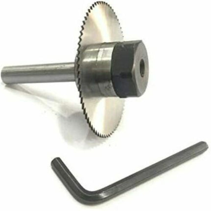 Slitting Saw Holder Arbor With Circular Saw Blade