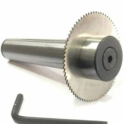 Slitting Saw Holder Arbor With Circular Saw Blade